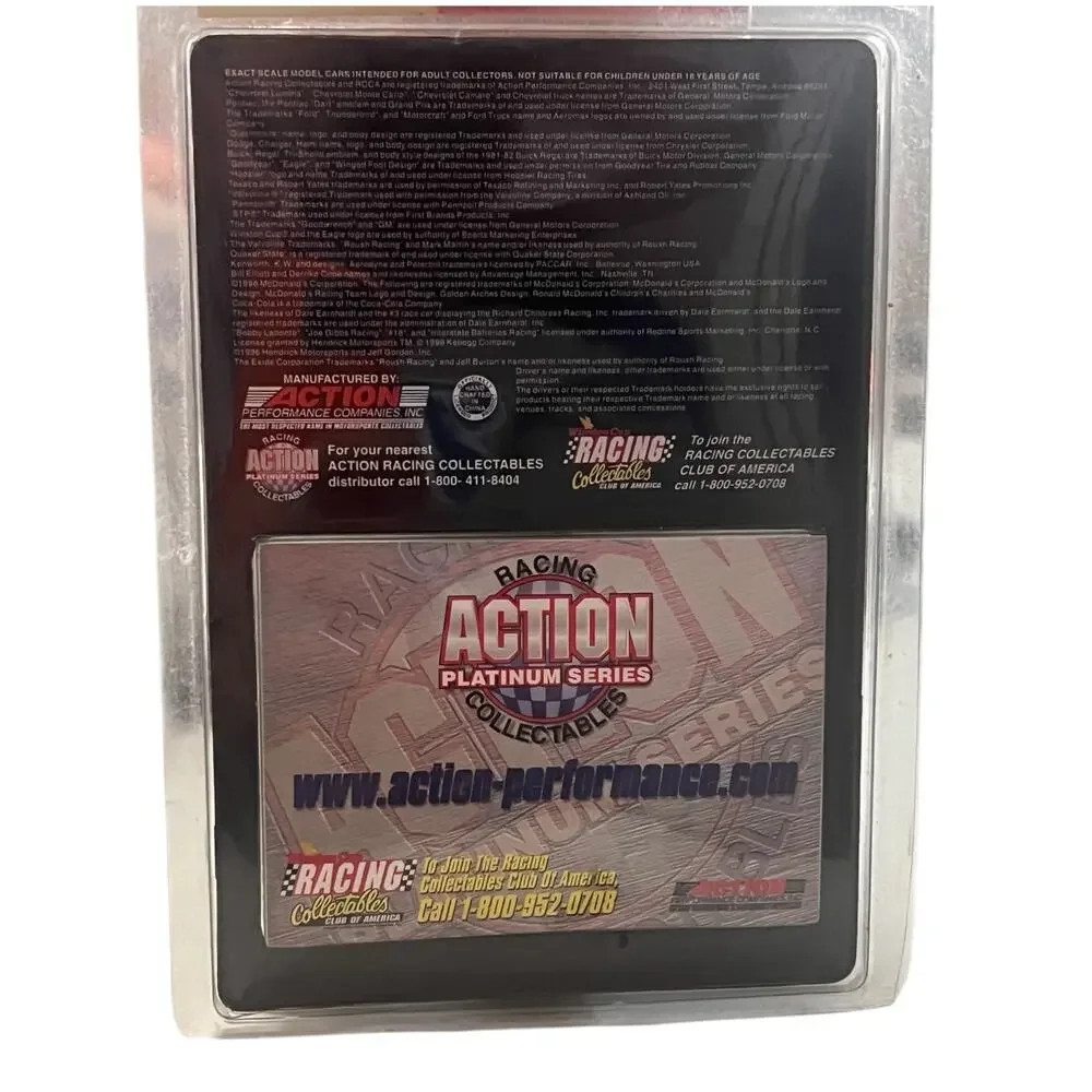 Dale Earnhardt #3 NASCAR Action Platinum 1997 Monte Carlo 1:64 Diecast NIP